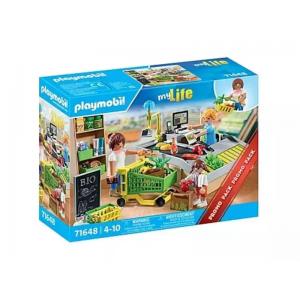 Playmobil MyLife Ταμείο Βιολογικού Καταστήματος για 4-10 ετών